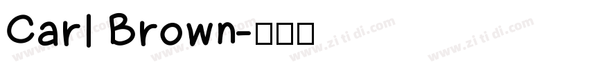 Carl Brown字体转换